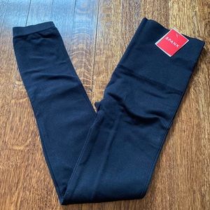 Spanx seamless very black leggings